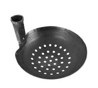 Milisten Strumento Per La Pulizia Del Canale Di Drenaggio Mestolo Per L'Acqua Cucchiaio Per Fognatura In Metallo Paletta Per Letame Con Manico Lungo Strumento Per La Pulizia Dello