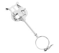 Milisten Supporto per Spartiti Musicali Portatile per Clarinetto in Ferro Argento, Clip Morsetto per Note Musicali, Accessorio per Strumenti da Suono, per Musicisti e Studenti