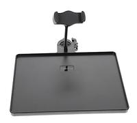 Milisten Supporto Rack Holder Shelf On Clamp-on Sound Tray Live Phone Chat Broadcast Microfono Staffa per Streaming Card Musica Lega Morsetto Stanza