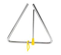 Milisten Triangolo Percussione in Portatile Ferro Per Allenamento Per Ragazzo Ragazza Ragazza Per Coltivare Interesse Musicale Design Arrotondato Per Proteggere Mani