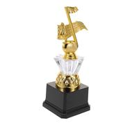 Milisten Trophy Musicale in Plastica Dorata Premio Concorsi di e Scolastici Facile da e Resistente Incoraggia la Musicale Partecipazione