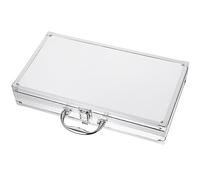 Milisten Valigetta in Alluminio Rigida Portautensili Piccola Chiusura Sicura, Custodia Leggera in Lega Di Alluminio e Abs Per Trasporto Professionale e Protezione Strumenti