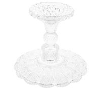 Milisten Vassoio Espositore per Dessert e Snack Design Elegante e Piedini, Piatto da Portata per Antipasti e Dolci in Eventi e Buffet