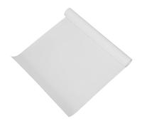 Milisten Vinile Termoadesivo Htv Bianco per Magliette, Rotolo 50cm X in Pu Opaco, Compatibile Macchine da Taglio per Trasferimento Termico Resistente e Creativo