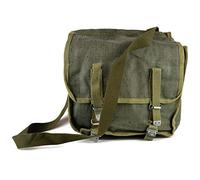 Militar Borsa a tracolla originale dell'esercito polacco in tela borsa per il pane classico Messenger daypack OD Olive, Oliva, Taglia unica