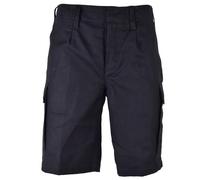 Militar Originale Esercito Tedesco Issue Moleskin Shorts Durevole Cargo Estate Nero Uomo, Nero , 38W