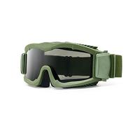 Militare Alpha Ballistic Goggles Tattico Esercito Occhiali da Sole Airsoft CS Paintball Occhiali 3 Lens Kit (esercito verde)