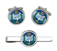 Militare Aria Sanità, Britannico Militare Gemelli E Fermacravatta Set