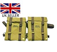 Militare Borsa Laterale Oliva Borse Coppia Per Royal Enfield Classico 350cc