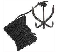 Militare Heavy Duty Grappling Ancoraggio Gancio Di Nylon Corda Ninja Cadet Bushc