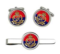 Militare Polizia 1937-46, Britannico Militare Gemelli E Fermacravatta Set