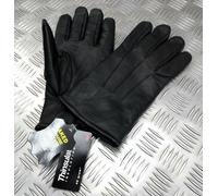 Militare Spec Ufficiali pelle Nera Morbido Thinsulate Foderato 3 Dart Sfilata