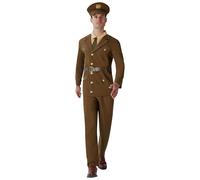 Militare Storia Uomo Soldato Militare Costume Adulti