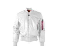 Militare Tattico Maschio Bomber Giacca Pilota Impermeabile Inverno Cappotto, Bianco spesso, S