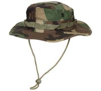 Militare US Gi Cappello Cespuglio Mento Cinturino Gi Boonie Antistrappo Woodland