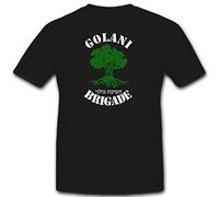 Militari isrealiana l'albero grande benda Levanoni Golani-BRIGATA crisi di Suez sei giorni di guerra Yom-kippur operazione Entebbe Litani - T-Shirt #2682 nero Large
