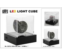 Cubi Luce lego Minifigure Acrilico Vetrine Dado L + LED 150x150mm Safe 5279