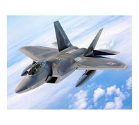 Military Air Plane Bomber Fighter Jet Fly F-22 Raptor Art Print Poster Wall Decor 12X16 Inch Militare Aereo Bombardiere Combattente Manifesto Parete