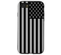 Military American Flag for Veterans & Active Duty Custodia per iPhone SE (2020) / 7/8