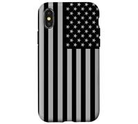 Military American Flag for Veterans & Active Duty Custodia per iPhone X/XS