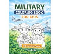 Military Coloring Book for Kids