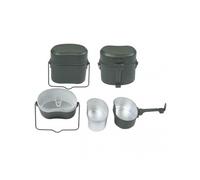 Military Mess Tin Aluminium Alloy Portable Lunch Box, Multifunction Outdoor Camping Food Container for Hiking Survival