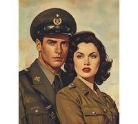 Military Sweethearts: A WWII-Inspired Vintage Notebook