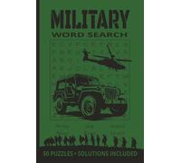 Military Word Search Mini: Mini Pocket Puzzle for Military Service members, family members and admirers. Travel size | Perfect gift for long trips to visit or deploy.