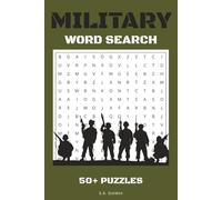 Military Word Search Puzzle Book: Word Searches with Easy to Read Print about Military, Services, Armed Forces, and More. | 6x9 inches, 111 pages | ... Gift for Vacations, Holidays and Spare Time