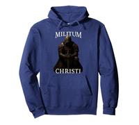 Militum Christi | Templare | Guerriero cattolico Felpa con Cappuccio