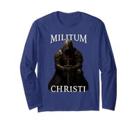 Militum Christi | Templare | Guerriero cattolico Maglia a Manica