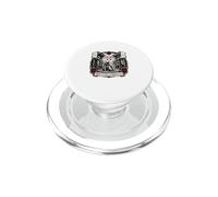 Milizia Christi In Hoc Signo Vinces Cavaliere Sfondo PopSockets PopGrip per MagSafe