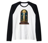 Milizia dell'Immacolata San Massimiliano Kolbe cattolico Maglia con Maniche Raglan