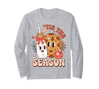 Milk And Cookies Christmas Season Maglia a Manica