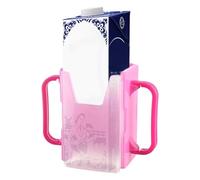 Milk Box Holder - Juice Box Holder | Drink Box Holder | No Holder for Milk Box, Milk Carton Holder, Portable Juice Bag Length Adjustable Spill Proof Milk Carton Holder for Home Traveling