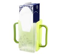 Milk Box Holder - Juice Box Holder | Drink Box Holder | No Holder for Milk Box, Milk Carton Holder, Portable Juice Bag Length Adjustable Spill Proof Milk Carton Holder for Home Traveling