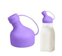 Milk Container Lids, Replacement Lid For Family, Silicone Milk Jug Pour Spout Covers, Kitchen Pantry Refrigerator Travel Picnic Baby Feeding