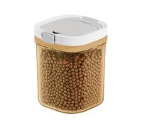 Milk Dispenser - AS/PP, 4.7x4.7x7.9in Milk Powder Container Airtight Stackable Design | Included Measuring Scoop, 1800ml High Capacity Jar For Nurseries, Kitchens, Travel, Refrigerators