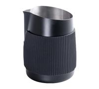 Milk Frother Cup, Milk Frothing Pitcher, 420 ml Cappuccino Frother Cup Steaming Jar, Milk Steamer Cup, Milk Frothing Jug Stainless Steel, Coffee Frother Cup For Espresso, Cappuccino Or Hot Chocolate