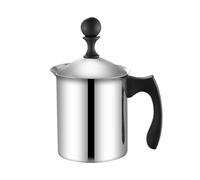 Milk Frother - Handheld Milk Frother | Milk Frother Pitcher | Stainless Steel Hand Held Frother, Coffee Frother, Manual Milk Frothers Safe Milk Foam Maker, Kitchen Gadget - Kitchen Tool