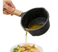 Milk Pot for Stove, 250 ml Non-Stick Melting Container, Butter Melting Pot with Heat Resistant Handle, Mini Saucepan for Soup Tea Coffee Sauce Cereal Chocolate Cooking Home