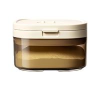 Milk Powder Box - Foldable Magnetic Dustproof Case with Measuring Spoon, Secure Grain Storage Keeper, Easy Transport Design, Practical Feeding Support, Travel Gear for Shopping and Walking