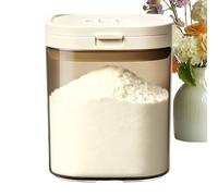 Milk Powder Box - Foldable Magnetic Dustproof Case with Measuring Spoon, Secure Grain Storage Keeper, Easy Transport Design, Practical Feeding Support, Travel Gear for Shopping and Walking