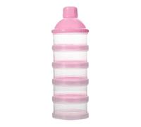 Milk Powder Dispenser, Portable Formula Container, Stackable Food Organizer | babys Feeding Organizer, Stackable Food Container, Easy Clean 5 Layer Dispenser for Rice Cereal Snacks Travel Nursery Meal