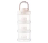 Milk Powder Dispenser - Three Layer Travel Storage, Food Snack Pot