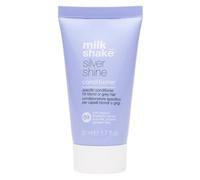 milk_shake Silver Shine Conditioner 50ml TRAVEL - balsamo antigiallo capelli biondi e grigi