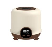 Milk Shaker, Milk Mixer, Automatic Noiseless Operating Intelligent Design Led Display Fast Charging Easy Handling Compact Size, Baby Food Mixer for Kids, 6,02 x 5,71 x 5,71 pollici
