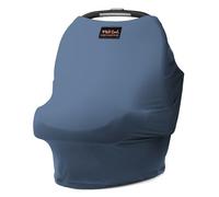 Milk Snob Copertina di lusso originale 5 in 1 in blu oceano - Privacy aggiunta per allattamento al seno, seggiolino auto, marsupio, passeggino, seggiolone, carrello della spesa, tettuccio per lettino