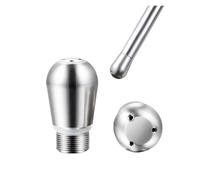 milk steamer wand, Ricambi for ugello vapore for macchina da caffè in acciaio inox da 3/4 fori, compatibile con Breville 8,for easy diy(4 hole)