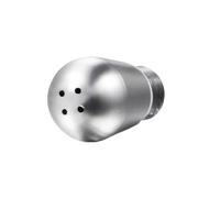 milk steamer wand, Ugello riutilizzabile for macchina da caffè in acciaio inossidabile a 3 fori e 4 teste a vapore, compatibile con accessori Breville serie 8,for easy diy(4 hole Steam Head)